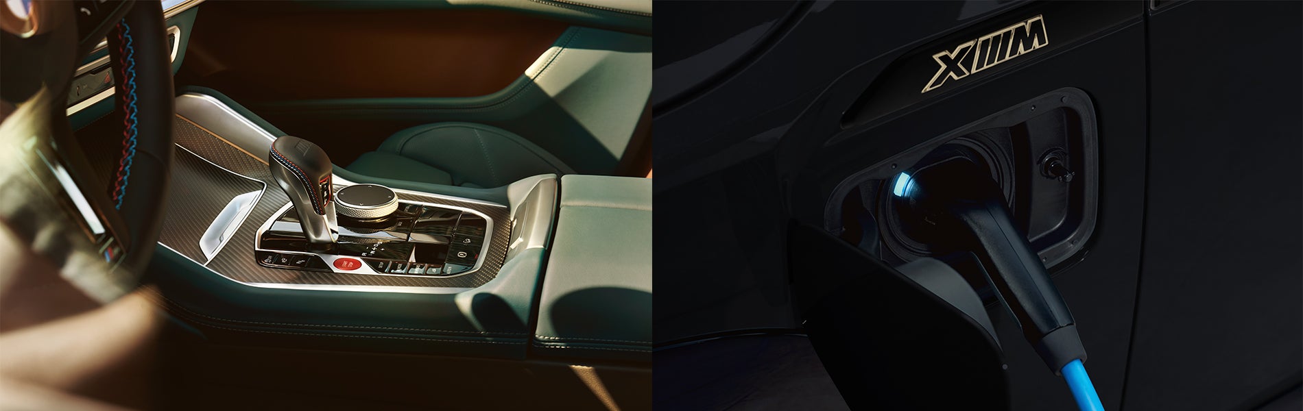 BMW XM Interior shot & Exterior Charging shot. BMW of Grand Blanc in Grand Blanc MI