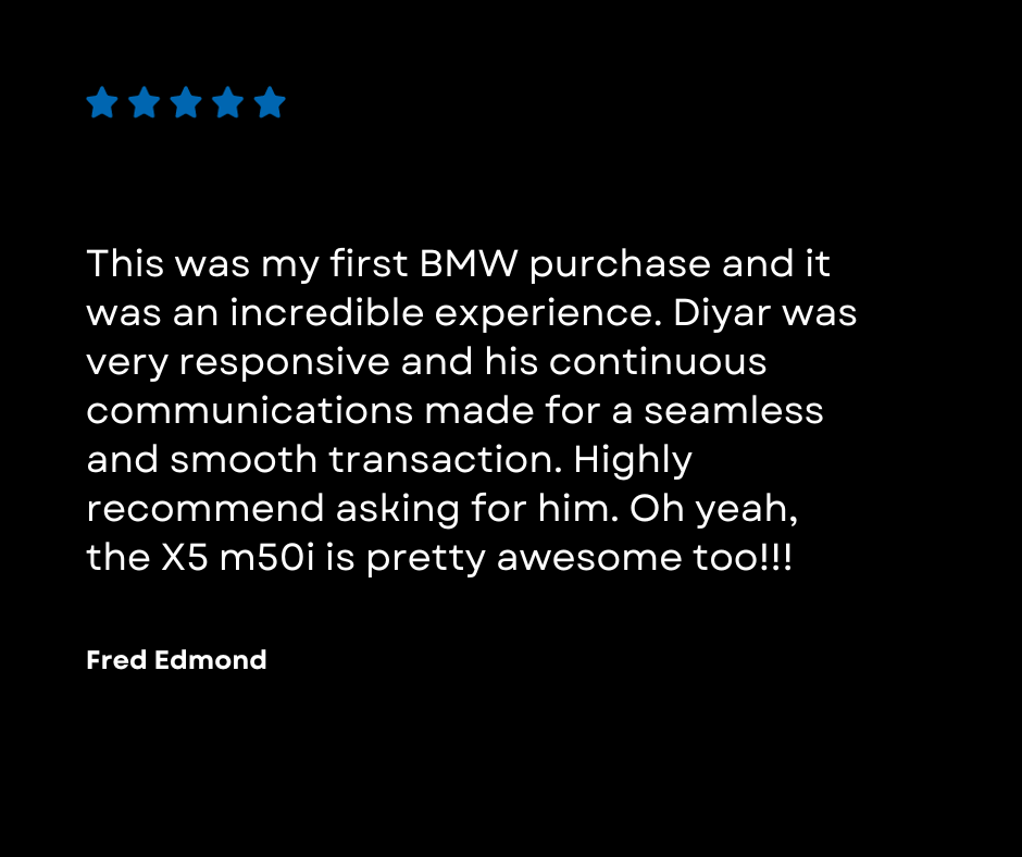 Google Review for BMW of Grand Blanc